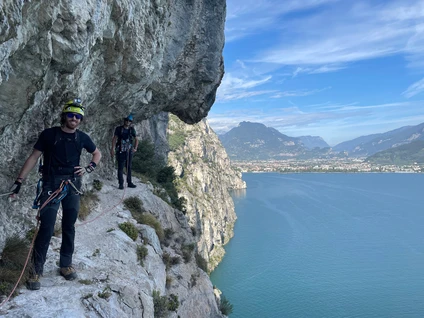 Scrambling: the Smugglers' Trail at Lake Garda 3